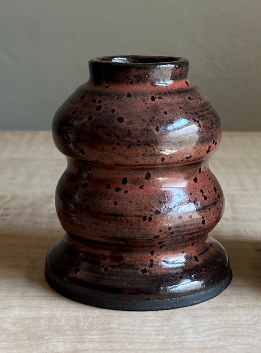 Peppered Plum Small Vase